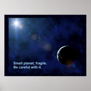 Poster Planète fragile