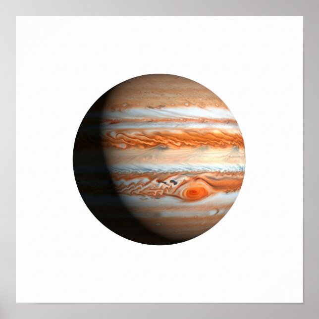 Poster Planète Jupiter (Devant)