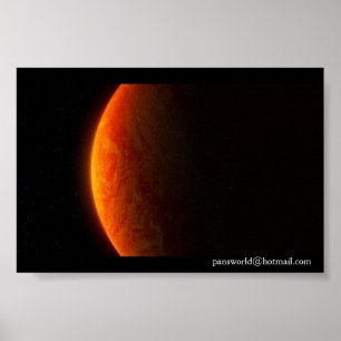 Poster Planète - La recherche