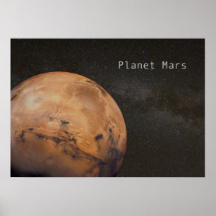 Poster Planète Mars