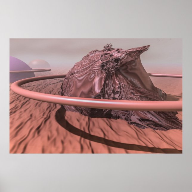 Poster Planète Mars (Devant)
