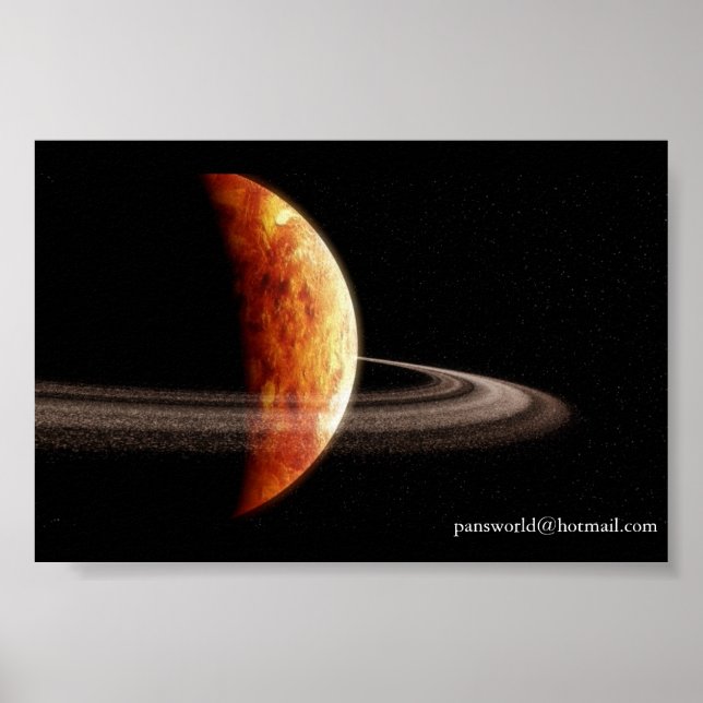 Poster Planète - Mimicking Geonosis (Devant)