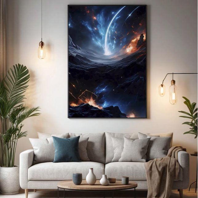 Poster Planètes de l'imagination (Créateur téléchargé)