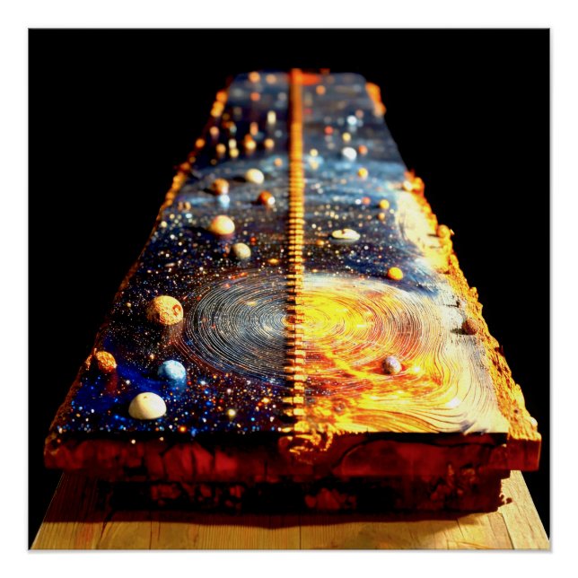 Poster Planètes intégrées (Devant)