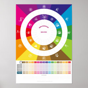 Poster Planificateur de routine quotidienne pour les enfa