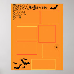 Poster Planificateur Halloween