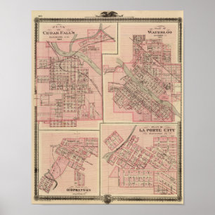 Poster Plans de Cedar Falls 2