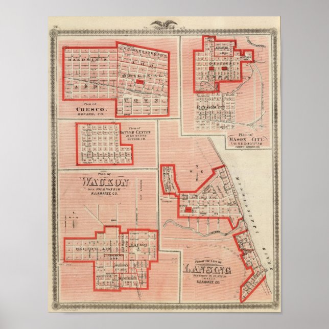 Poster Plans de Cresco (Devant)