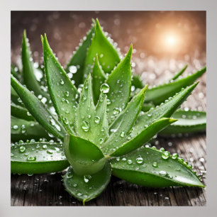 Poster Plante Aloe Vera