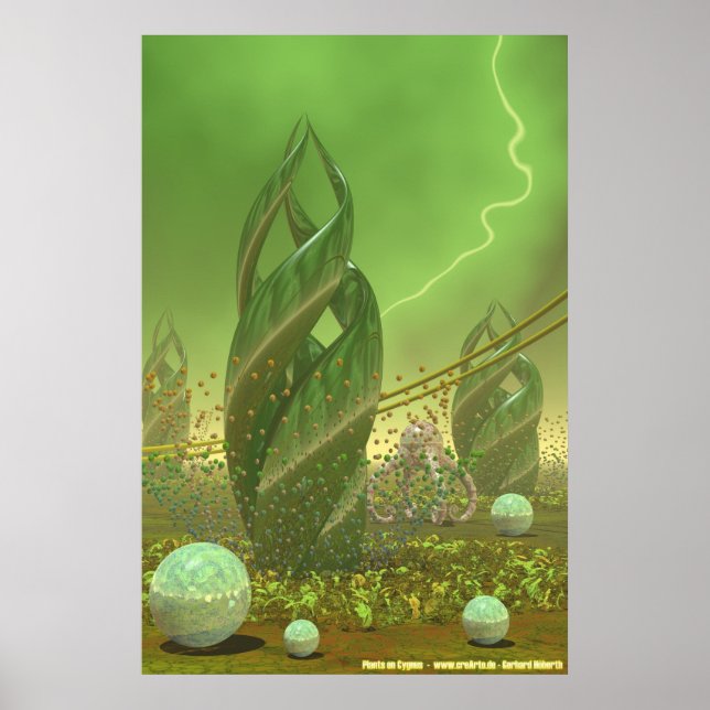 Poster Plante de Cygnus IV (Devant)