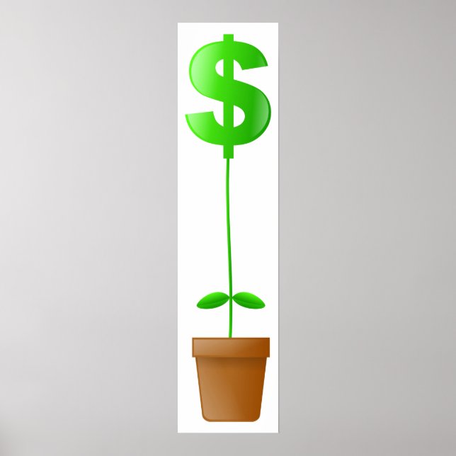 Poster Plante dollar (Devant)