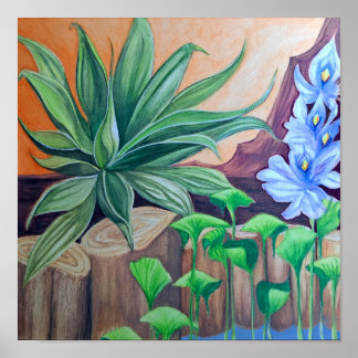 Poster Plante Pond Party