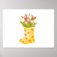 Plantes de couleurs vives dans l'aquarelle des bot