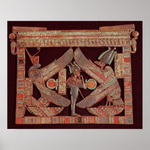 Poster Plaque de seins représentant Osiris, dieu de