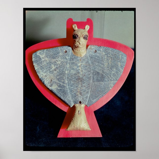 Poster Plaque de trésor sous forme d'aigle à tête de lion (Devant)