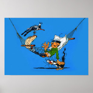Poster Plate-forme de buste de Gaston lagaffe