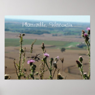 Poster Platteville, Wisconsin