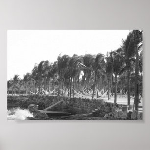 Poster Playa del Carmen, Mexique