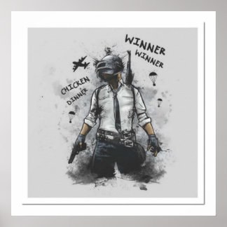 Poster Playerunknow Battlegrounds PUBG