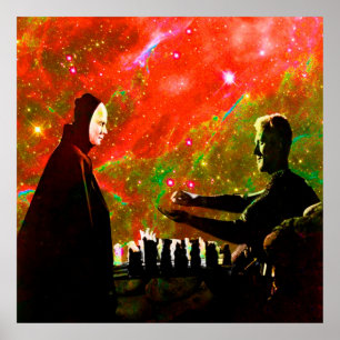 Poster Playing Chess with Death