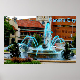 Poster Plaza de club national de Kansas City