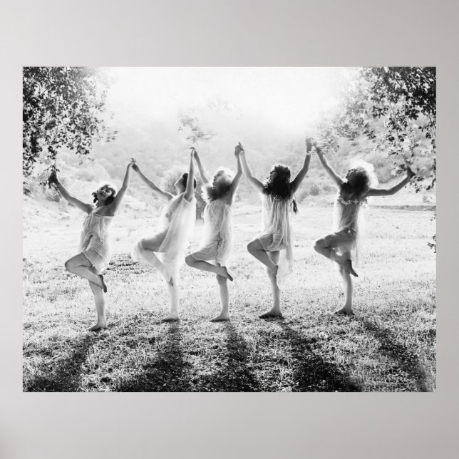 Poster PLEASANT RÊVESfemme, païenne, spirituelle, danse,  (Devant)