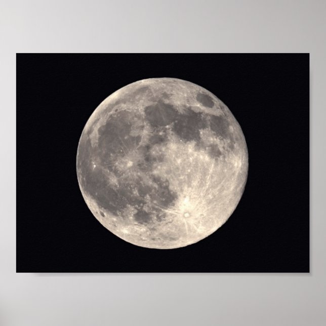 Poster Pleine lune (Devant)