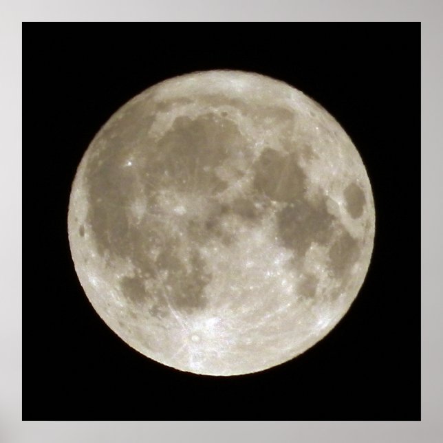 Poster Pleine lune (Devant)
