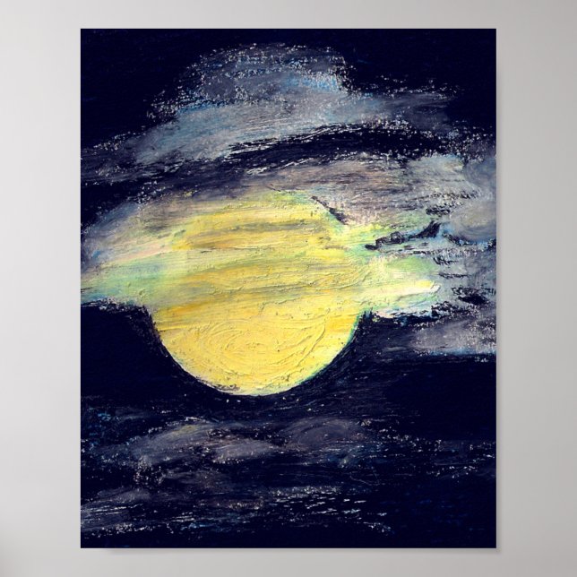 Poster Pleine lune (Devant)