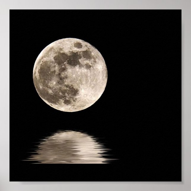 Poster Pleine lune (Devant)