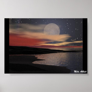 Poster Pleine lune