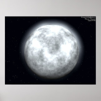 Poster Pleine lune