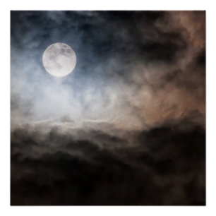 Poster Pleine lune