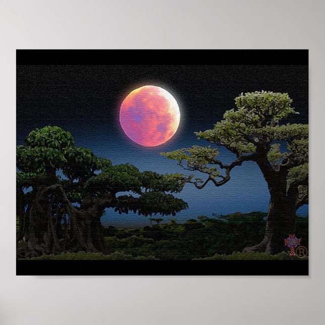 Poster Pleine lune (Devant)
