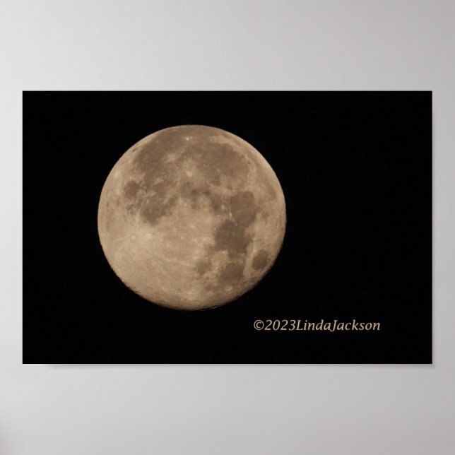 Poster Pleine lune (Devant)