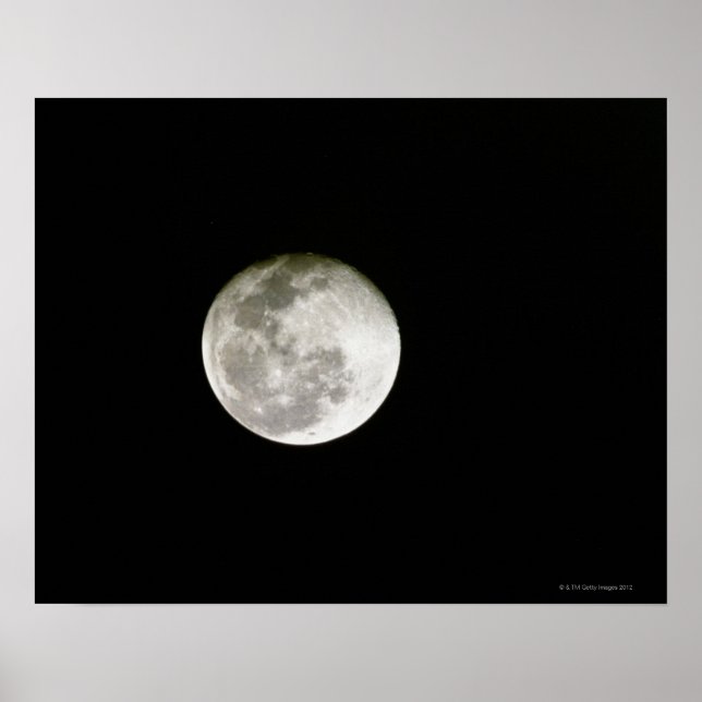 Poster Pleine lune (Devant)