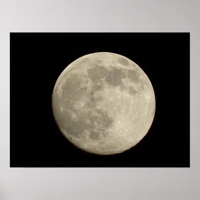 Poster Pleine lune (Devant)