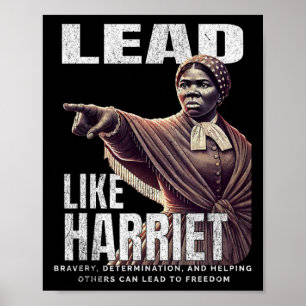 Poster Plomb Comme Harriet Histoire Noire Afro-Américaine