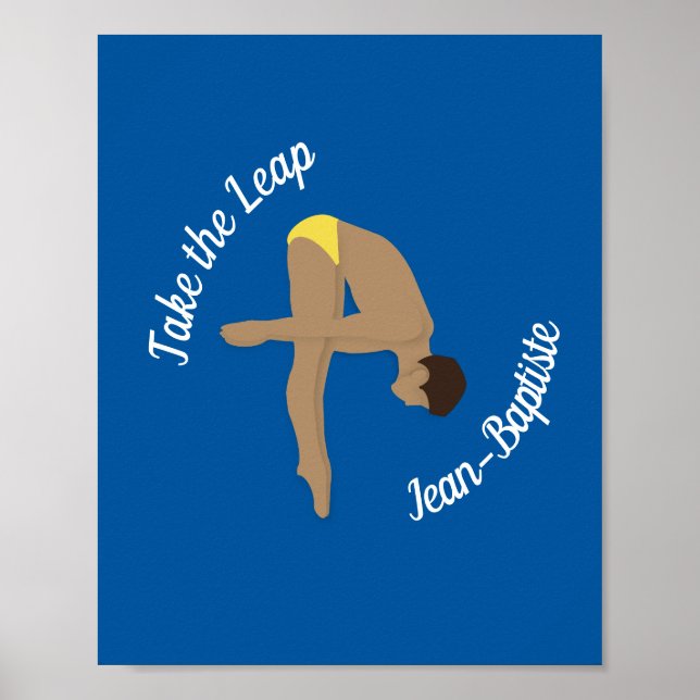 Poster Plongée (Devant)