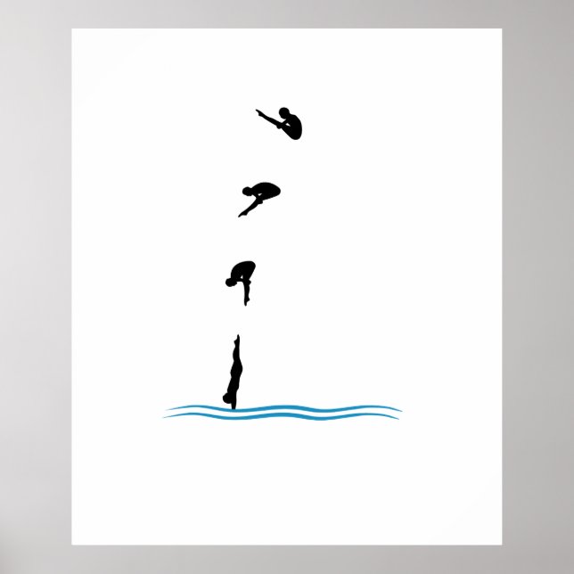 POSTER PLONGÉE SPRINGBOARD (Devant)