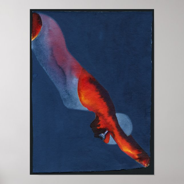 Poster Plongeur 2 (Devant)