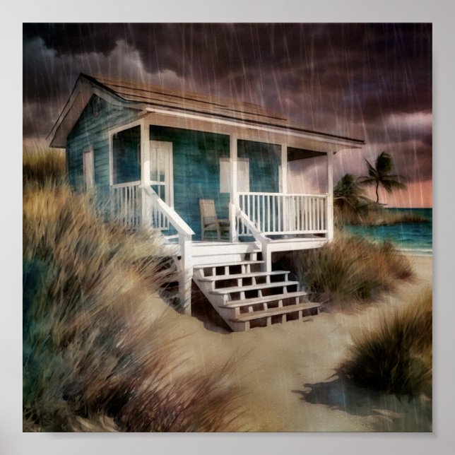 Poster Pluie de Hemingway - 1 - (Devant)