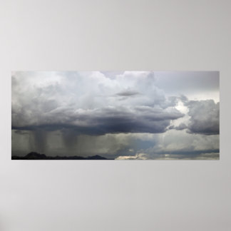 Poster Pluie de la mousson