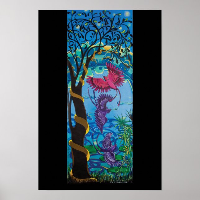 Poster Pluie d'oiseaux à 6:30 (Devant)