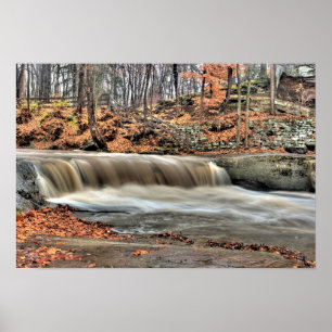 Poster Plum Creek Falls, Olmstead Falls, Ohio