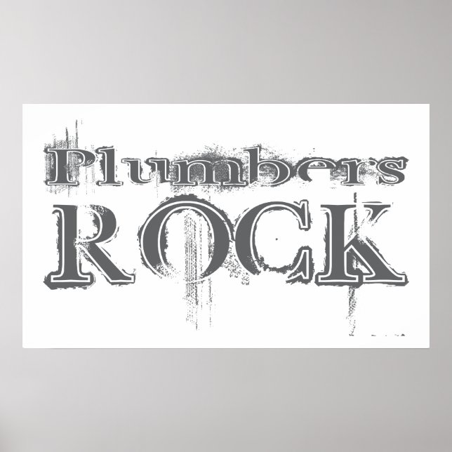 Poster Plumbers Rock (Devant)