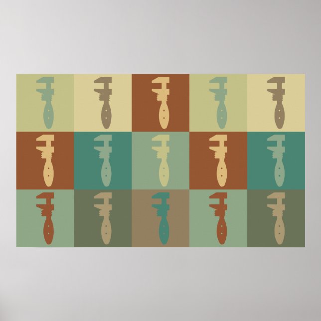 Poster Plumer Pop Art (Devant)