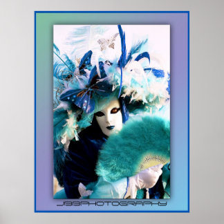 Poster plumes de carnaval
