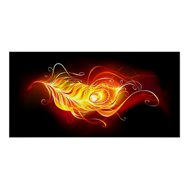 Poster Plumes de paquetage de feu (Devant)
