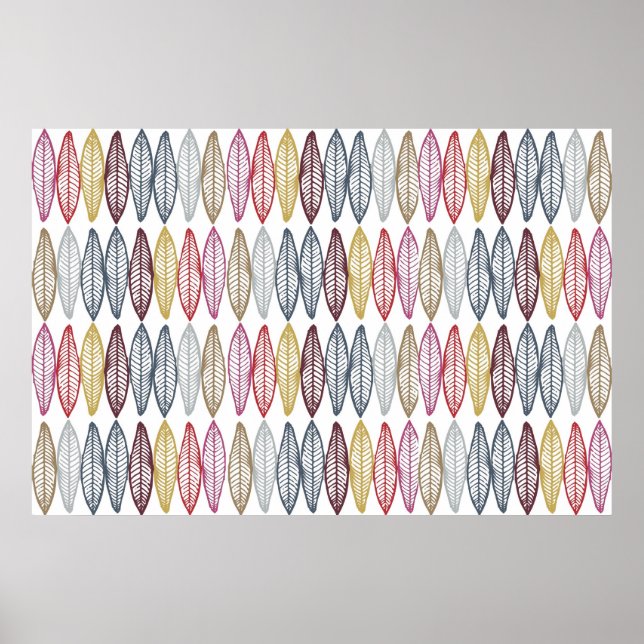 Poster Plumes marocaines (Devant)